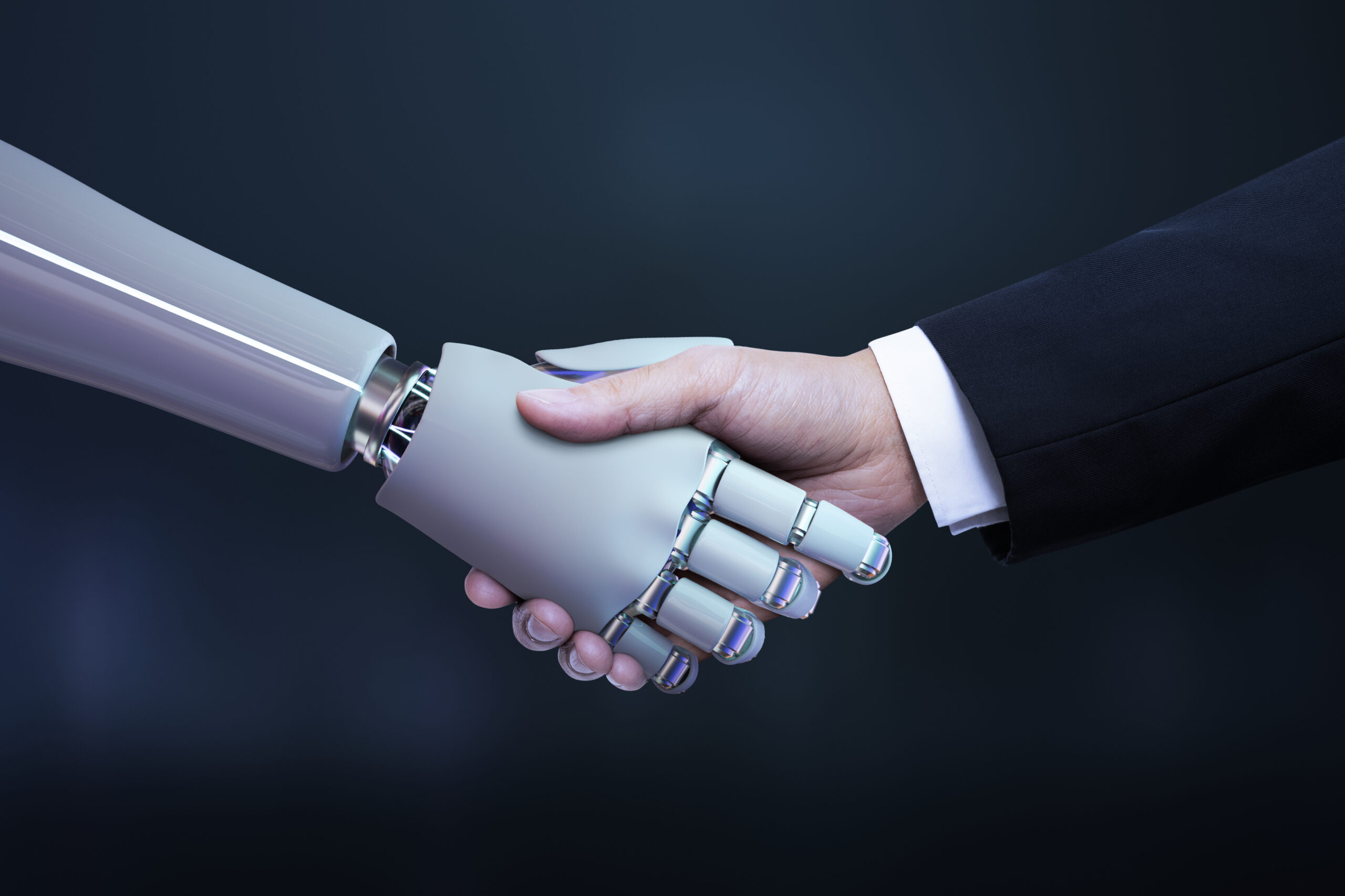 robot handshake